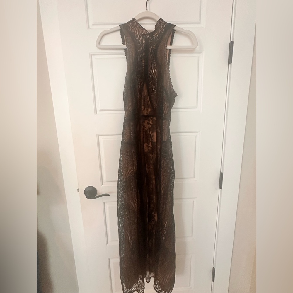 Anthropologie Lace Midi Dress